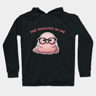 the bookworm monster in me Hoodie